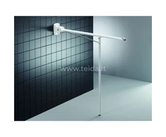 Pressalit Atlenkiamas turėklas su kojele, 85 cm