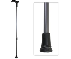Rebotec Metalinė vaikščiojimo lazdelė Simplex, juoda