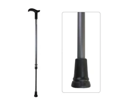 Rebotec Metalinė vaikščiojimo lazdelė Simplex, juoda