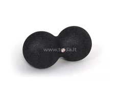 SISSEL® Myofascia dvigubas kamuoliukas, 12x24 cm, juodas