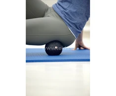 SISSEL® Myofascia kamuoliukas, 8 cm, juodos spalvos