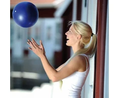 SISSEL® Pilates Soft kamuolys, 22 cm, mėlynas