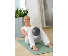 SISSEL® Pilates Soft kamuolys, 26 cm, pilkas