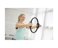 SISSEL® Pilates žiedas, 38 cm, juodas