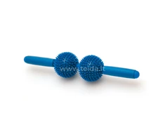 Riposo SISSEL® Spiky Twin Roller masažuoklis, mėlynas