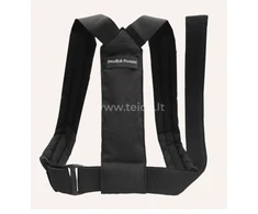 Swedish Posture Laikysenos korektorius Flexi, juodas, L-XL