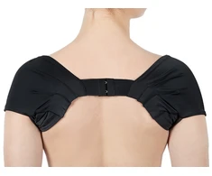 Swedish Posture Moteriškas laikysenos korektorius, juoda spalva, dydis XS
