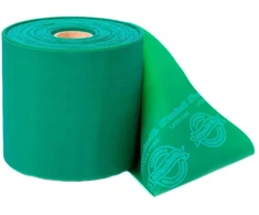 Thera-Band elastinė juosta be latekso, žalia, 1m