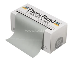 Thera-Band elastinė juosta su lateksu, sidabro, 1,8 m (su knyg)