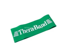 Thera-Band elastinės juostos kilpa, žalia, plati