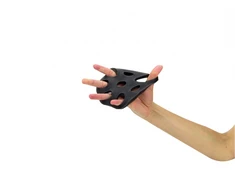 Thera-Band plaštakos ir pirštų treniruoklis Hand Xtrainer, juodas