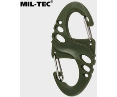 Mil-Tec S-Hook karabinų rinkinys - Žalias