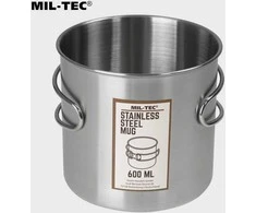 Mil-Tec Nerūdijančio plieno puodelis 600ml (14602600)