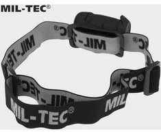 Mil-Tec Juodas LED 4 SPALVŲ PRIEKINIS ŽIBINTAS