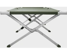Mil-Tec Od US Style Alum. Folding Cot W. Bag Sulankstoma lauko lova su krepšiu