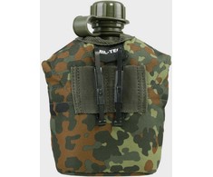 Turistinė gertuvė Vandens butelis Mil-Tec LC2 US 1000 ml BW Tarn
