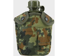 Turistinė gertuvė Vandens butelis Mil-Tec LC2 US 1000 ml BW Tarn