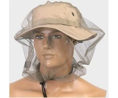 Kepurė Mil-Tec German Mosquito Head Net Tinklelis nuo uodų galvai