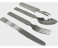 Mil-Tec GER. TSR 4-PC S/STEEL EATING UTENS.