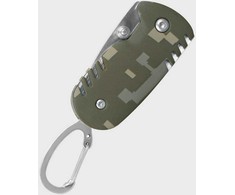 Sulankstomų peilių raktų pakabukas Mil-Tec One -Hand Key Ring, At-Digital