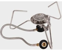 Turistinis dujinis degiklis su vamzdeliu Mil Tec H9cm/280g/3500W nerūd. plieno/alium.