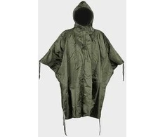 Palapinsiaustė Mil-Tec US Rip-Stop Poncho žalios spalvos (Olive)