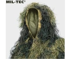 Mil-Tec Woodland Ghillie Parka ′ Anti Fire′ Maskuojantis kostiumas