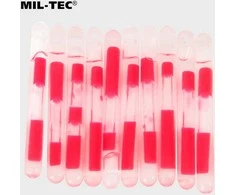 Mil-tec Lightstick Mini 4 cm Raudona 10 vnt