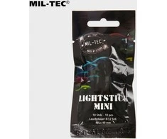 Mil-tec Lightstick Mini 4 cm Raudona 10 vnt