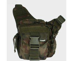 Medžioklinė petinė kuprinė Commander, Texar, stovyklavimui, 1 pagrindinis skyrius, 9 kišenės, PL Camo / wz.93 maskuotė