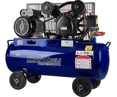 Kraft&amp;Dele Alyvinis (tepalinis) oro kompresorius su diržine pavara, 50 l, 2,8 kW, 8 bar