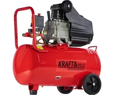 Kraft&amp;Dele Alyvinis (tepalinis) oro kompresorius, 50 l, 2,8 kW, 8 bar, 220/230 V