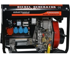 Kraft&amp;Dele Dyzelinis trifazis elektros generatorius, 6 kW, 230/380 V
