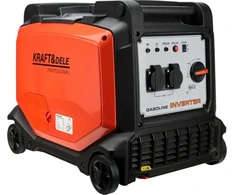 Kraft&amp;Dele Inverterinis benzininis elektros generatorius, 4 kW, 230 V