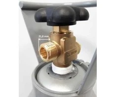 Tolas Gas Dujų balionas (EURO PH 300 BAR) (argonas Ar) (užpildytas Gaschema dujomis) - 10 l