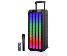 Bluetooth garso kolonėlė su LED apšvietimu