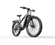 Elektrinis dviratis Cysum Speedy, 27,5", 500W, 14Ah, pilkas