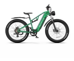 Elektrinis dviratis DUOTTS E26 Hybrid, 26", 750W, 20Ah SAMSUNG, žalias