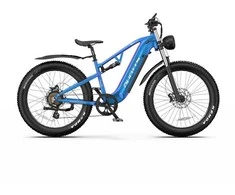 Elektrinis dviratis DUOTTS E26 Hybrid, 26", 750W, 20Ah SAMSUNG, mėlynas