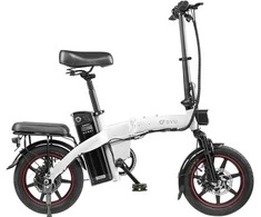 Elektrinis dviratis DYU A5, 14", 250W, 7,5Ah, baltas
