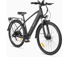 Elektrinis dviratis DYU C5, 26", 500W, 10Ah, juodas