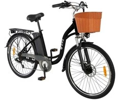 Elektrinis dviratis DYU C6, 26", 350W, 12,5Ah, juodas