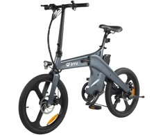 Elektrinis dviratis DYU T1, 20", 250W, 10Ah, pilkas