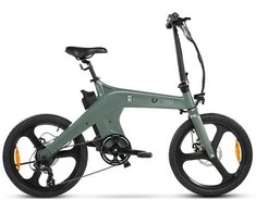 Elektrinis dviratis DYU T1, 20", 250W, 10Ah, žalias
