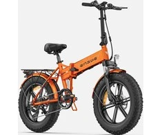 Elektrinis dviratis Engwe EP-2 PRO, 20", 750W, 13Ah, oranžinis