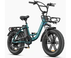 Elektrinis dviratis Engwe L20 Boost 20", 250W, 13Ah, mėlynas