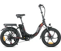 Elektrinis dviratis Fafrees F20 20", juodas, 250W, 16Ah