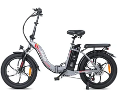 Elektrinis dviratis Fafrees F20 20", pilkas, 250W, 16Ah