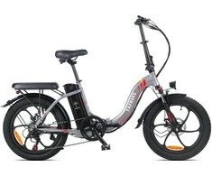 Elektrinis dviratis Fafrees F20 20", pilkas, 250W, 16Ah