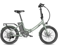 Elektrinis dviratis FAFREES F20 Light, 20", žalias, 250W, 16,75Ah